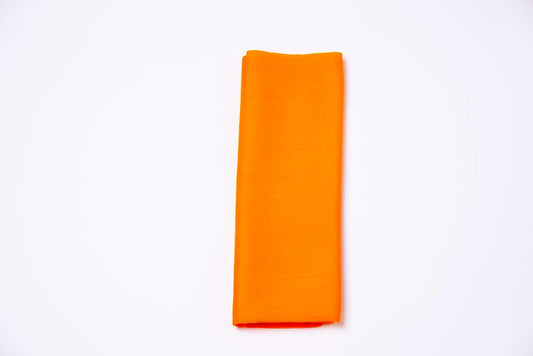 Etole pashmina 100% cachemire tissée main orange
